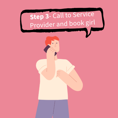 How to Book Genuine Call Girls in Ahmedabad step-3